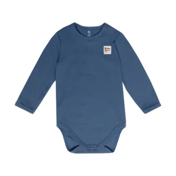 Боди с длинным рукавом "Basic" синий new
