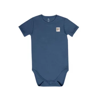 Боди с коротким рукавом Basic синий new