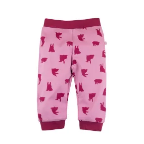 Ползунки "Ёлки-иголки" розовый