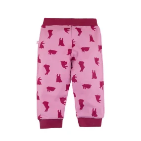 Ползунки "Ёлки-иголки" розовый