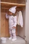 Детский костюм Лапша из орган. хлопка, Лавандовый