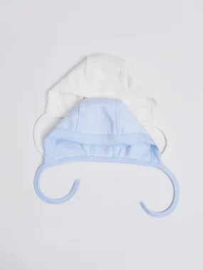 Комплект чепчиков "Голубое небо"