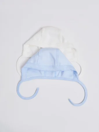 Комплект чепчиков "Голубое небо"