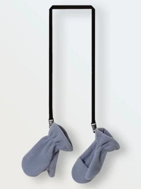 Рукавички на резинке из флиса "Cute", Синие