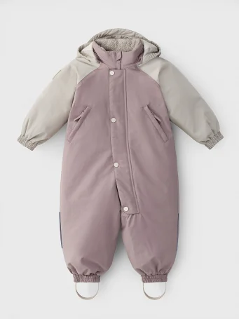 Комбинезон зимний Leokid Color Block (Pink Slate)