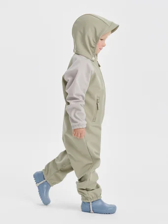 Комбинезон Leokid Софтшелл Lilo Sage Green