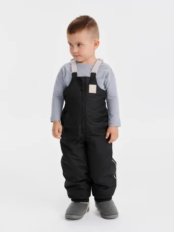 Полукомбинезон зимний Leokid Onni (Black Coal)