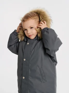 Куртка утепленная Leokid Onni, Deep gray