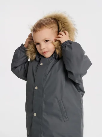 Куртка утепленная Leokid Onni, Deep gray