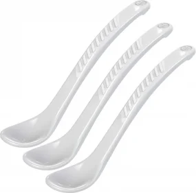 Ложки для кормления Twistshake (Feeding Spoon) в наборе из 3 шт. Пастельный серый (Pastel Grey). Возраст 4+m.