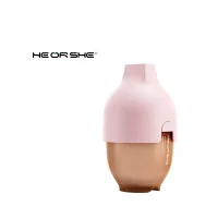 Бутылочка Heorshe медленного потока 160 мл, Розовая