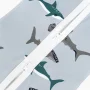 Пелёнка-кокон Mjölk Акулы
