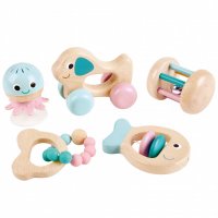 Подарочный набор игрушек погремушек для малышей 