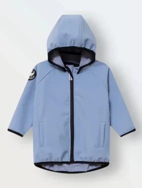 Куртка демисезонная Softshell, Серо-голубой