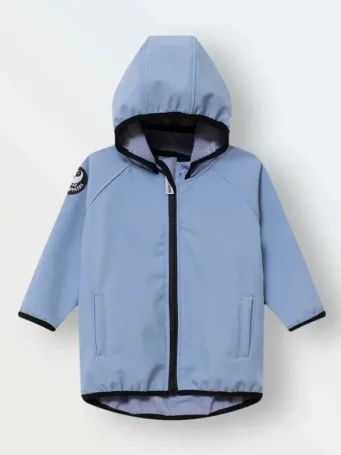 Куртка демисезонная Softshell, Серо-голубой