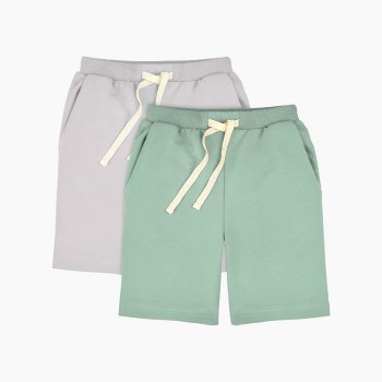 Шорты для мальчика Mjolk Magic Mint/White Sand, сет 2 штук