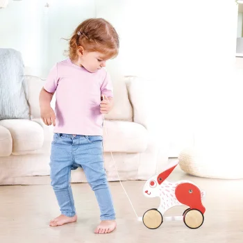 Каталка для малышей Серия "Зверики", зайчонок