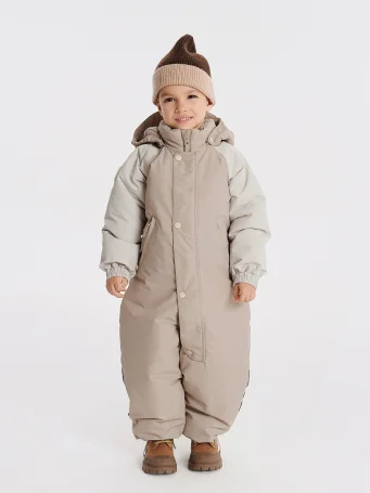Комбинезон зимний Leokid Color Block (Cashew)