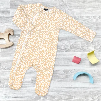 Комбинезон Mjölk Sleep and Play Sand Leopard