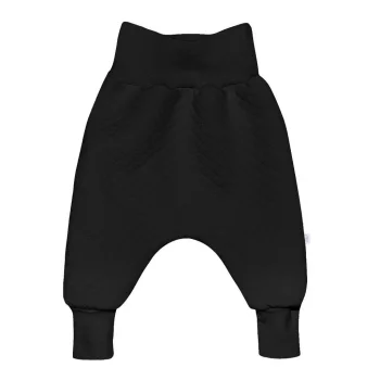 Джоггеры из капитония черные