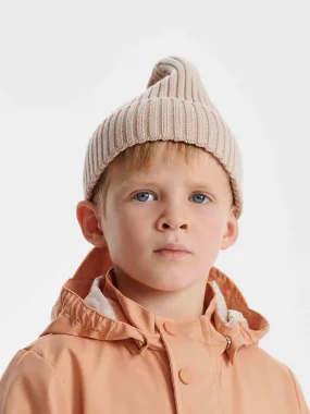 Вязаная шапка Leokid Beanie (Cream)