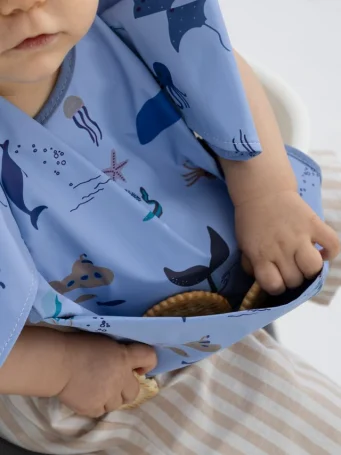 Нагрудник детский непромокаемый (ocean) 