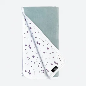 Двусторонний велюровый плед Mjölk Baby Blue