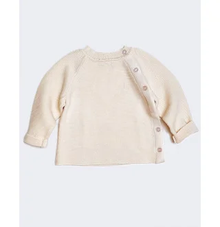 Кардиган Слоновая кость из органического хлопка