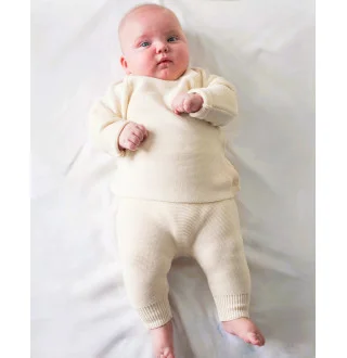 Кардиган Слоновая кость из органического хлопка