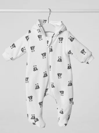 Комбинезон утепленный "Панды"