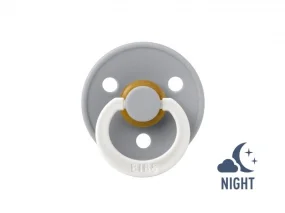 Пустышка латексная ночная BIBS Colour Glow - Cloud