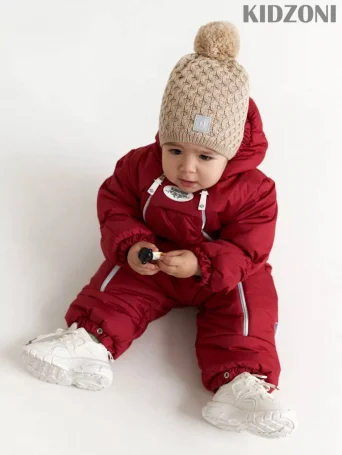 Комбинезон ЛЕОН winter, Бордовый