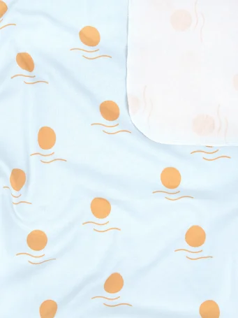 Сет из 3х пелёнок Mjölk Hello Mommy/Новый день/Mustard