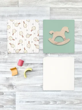 Сет из 3х пелёнок Mjölk Ping Pong/Magic Mint/Ecru