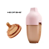 Бутылочка Heorshe быстрого потока 240 мл, Розовая