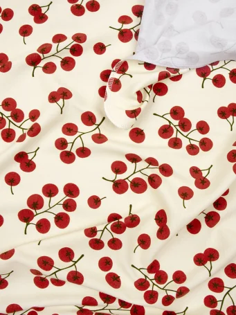 Сет из 2х пелёнок Mjölk Cherry Tomatoes/Ночное небо