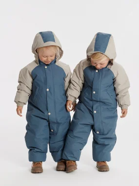 Комбинезон зимний Leokid Color Block (Salt Blue)