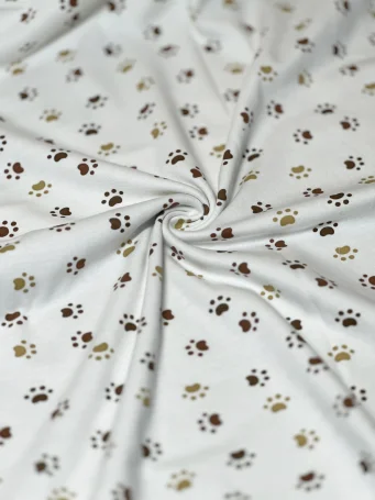 Пелёнка Разноцветные следы 85*130 RinaAmari