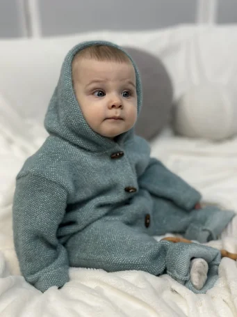 Комбинезон "Альпака", Бирюзовый