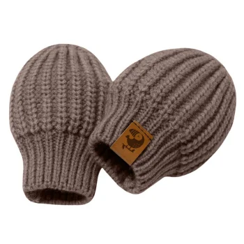 Рукавички вязаные Woolly, Кофе