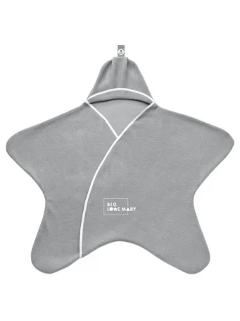 Конверт-Звездочка "Зайка серенький", флис