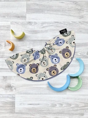 Двусторонний нагрудник Mjölk Grizzly Bears