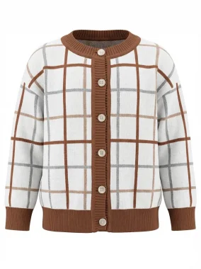 Кардиган вязаный, Клетка