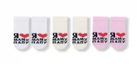Комплект носков "Я люблю маму и папу", для девочки