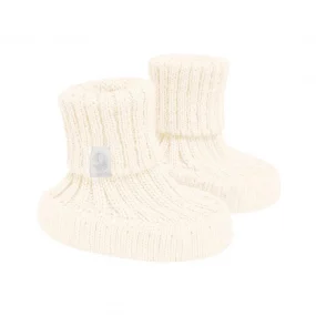 Вязаные пинетки Simple льняные