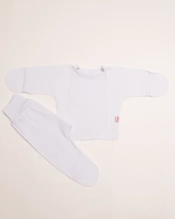 Распашонка + ползунки Ажур, Белый 