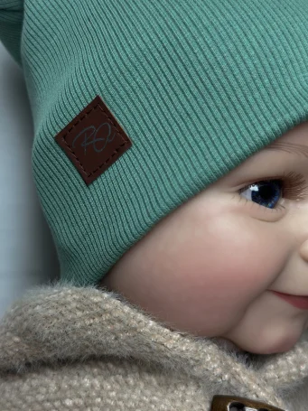 Шапочка двухслойная RinaAmari, Изумруд