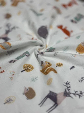 Фланелевая пелёнка RinaAmari Новогодняя Сказка& Ушки-шуршалки