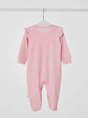 Комбинезон с рюшами "Мамино тепло"