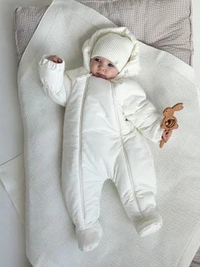 Демисезонный комбинезон Tot, Экрю